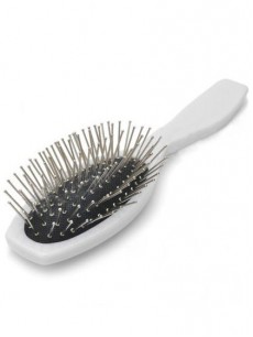 Weiß Silver Massage Flat Brush