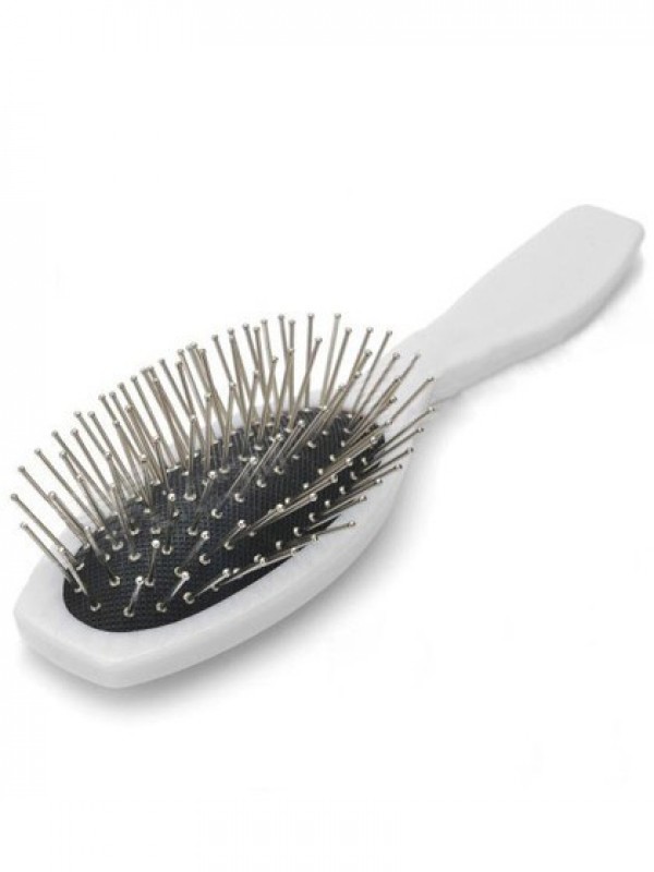 Weiß Silver Massage Flat Brush