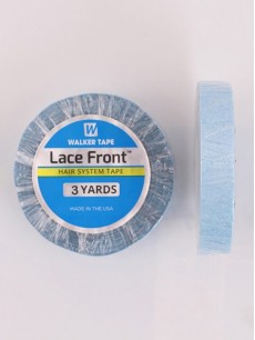 1.27Cm * 3Yard Spitzefront Support Tape Blau Liner Roll Für Lace Perücke