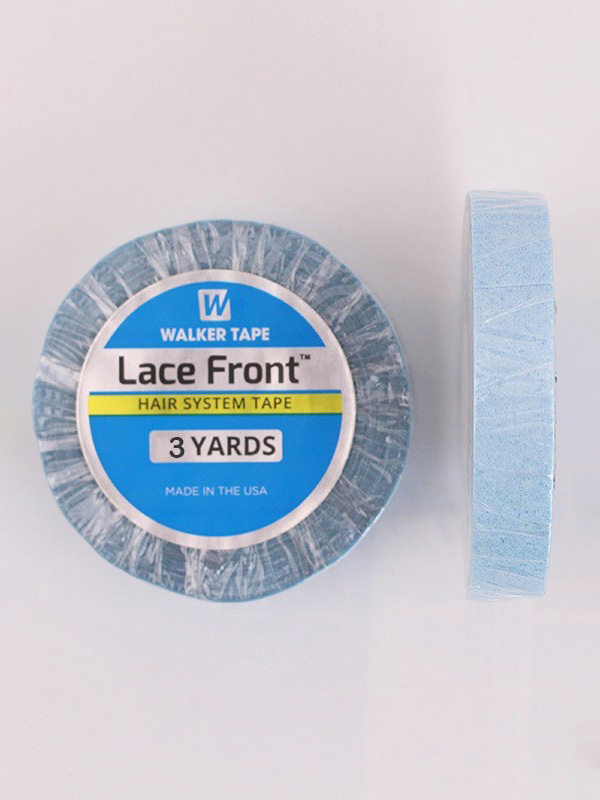 1.27Cm * 3Yard Spitzefront Support Tape Blau Liner Roll Für Lace Perücke