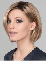 Beste Kurze Bobs Ombre 10" Synthetische Spitzefront Perücken