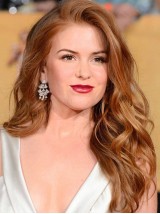 Günstige Human Lace Isla Fisher Perücken Gewellter Stil, Kurze Farbe, Lange Länge