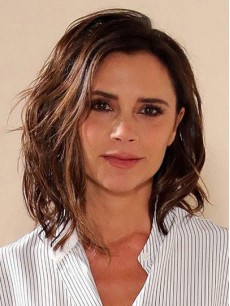 Blonde Beliebte Vollspitze Schulterlange Bobs Victoria Beckham Perücken