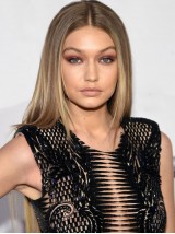 Gigi Hadid Lang Gerade Echthaar Perücken