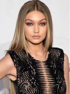 Gigi Hadid Lang Gerade Echthaar Perücken