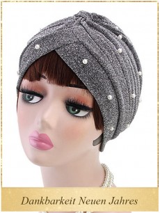 Gypsophila Perle Damen Turban Hut